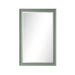 26" Glenbrooke Mirror, Smokey Celadon - Luxe Vanity & Tub