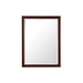 30" Glenbrooke Mirror, Burnished Mahogany - Luxe Vanity & Tub