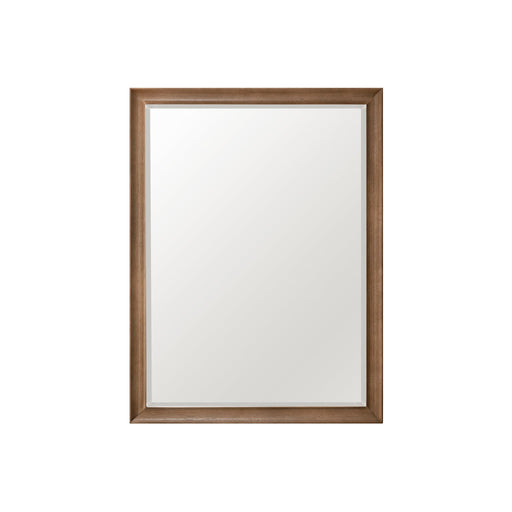 30" Glenbrooke Mirror, Whitewashed Walnut - Luxe Vanity & Tub