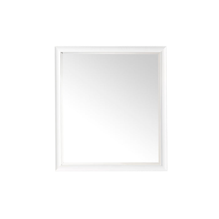 36" Glenbrooke Mirror, Bright White - Luxe Vanity & Tub