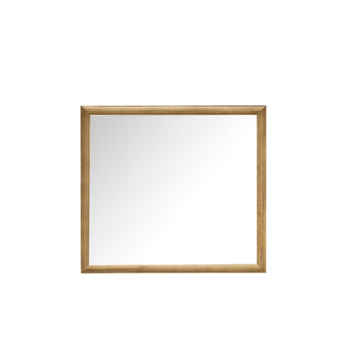 36" Glenbrooke Mirror, Light Natural Oak - Luxe Vanity & Tub