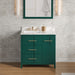 Jeffrey Alexander Katara 36-inch Single Bathroom Vanity With Top In Blue From Home Luxury USA