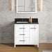 Jeffrey Alexander Katara 36-inch Single Bathroom Vanity With Top In White From Home Luxury USA