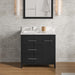 Jeffrey Alexander Katara 36-inch Single Bathroom Vanity With Top In White From Home Luxury USA