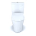 TOTO Aquia IV 0.9 / 1.28 GPF Dual Flush Two Piece Elongated Toilet with Push Button Flush - Seat Included - Luxe Vanity & Tub