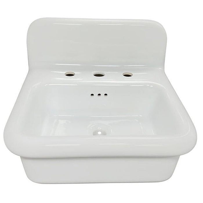 Victorian Collection Nantucket Sinks Fireclay 30's Style Sink in all White