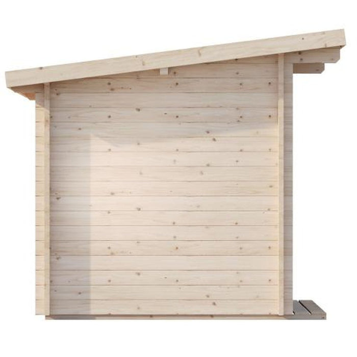 SaunaLife 6-Person Outdoor Home Sauna Kit GARDEN G4