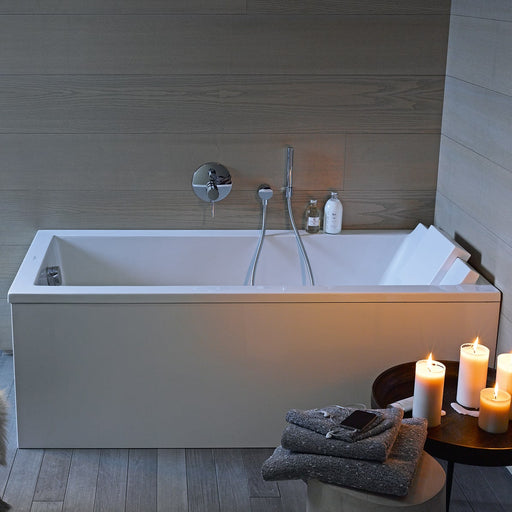 Duravit Starck 60'' x 30'' Soaking Tub - Luxe Vanity & Tub