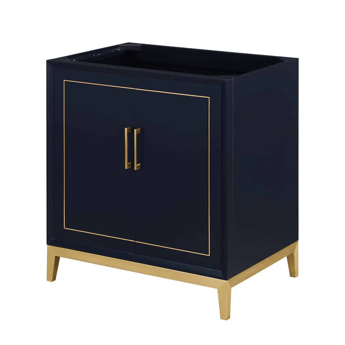 Gracie 30" Single Bathroom Vanity in Blue - Luxe Vanity & Tub