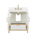 Gracie 30" Single Bathroom Vanity in White - Luxe Vanity & Tub