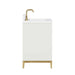 Gracie 30" Single Bathroom Vanity in White - Luxe Vanity & Tub