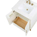 Gracie 30" Single Bathroom Vanity in White - Luxe Vanity & Tub