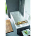 Duravit D-Code 60'' x 32'' Soaking Tub - Luxe Vanity & Tub