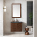 Amberly 30" Single Vanity Single Bathroom Vanity James Martin Vanities Arctic Fall solid surface 