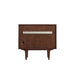 Amberly 36" Single Vanity in Mid-Century Walnut Single Bathroom Vanity James Martin Vanities Lime Delight Quartz 