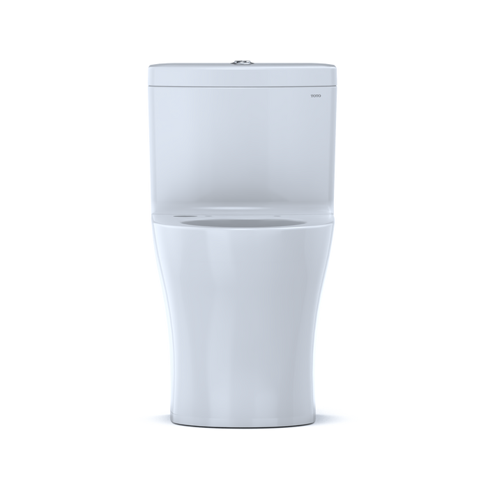 TOTO Aquia IV 0.9 / 1.28 GPF Dual Flush One Piece Elongated Toilet with Push Button Flush - Less Bidet Seat - Luxe Vanity & Tub