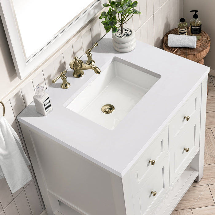 Breckenridge 30" Single Vanity in Bright White