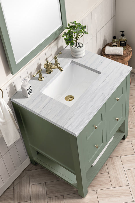 Breckenridge 30" Single Vanity in Smokey Celadon