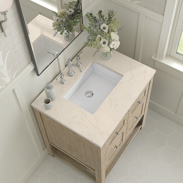 Breckenridge 30" Single Vanity in Whitewashed Oak