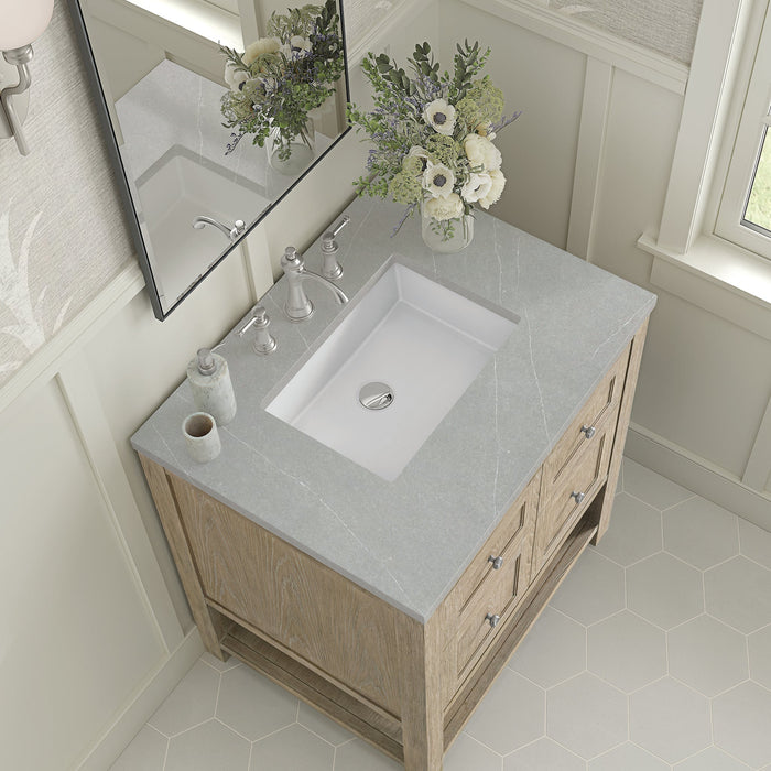 Breckenridge 30" Single Vanity in Whitewashed Oak