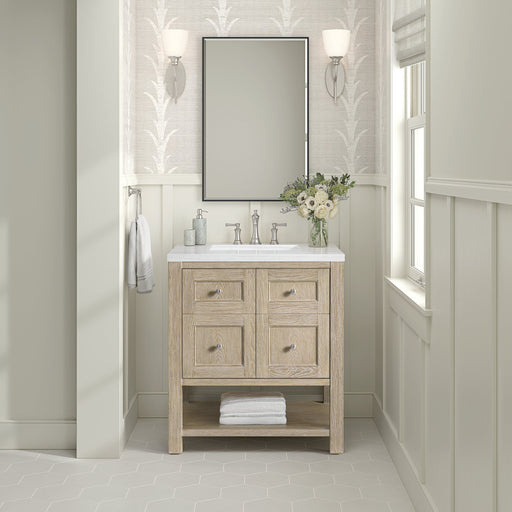 Breckenridge 30" Single Vanity in Whitewashed Oak Single Vanity James Martin Vanities Select a Top 