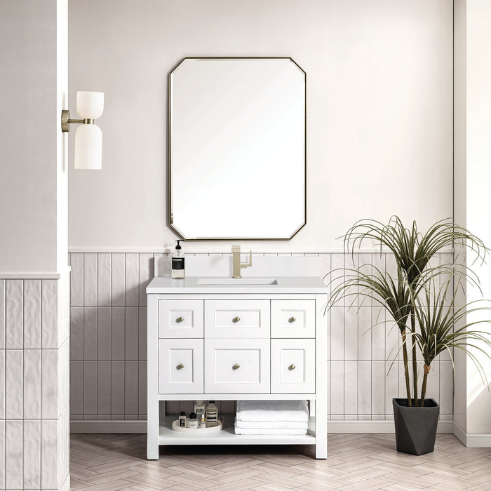 Breckenridge 36" Single Vanity in Bright White