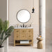 Breckenridge 36" Single Vanity in Light Natural Oak Single Bathroom Vanity James Martin Vanities 