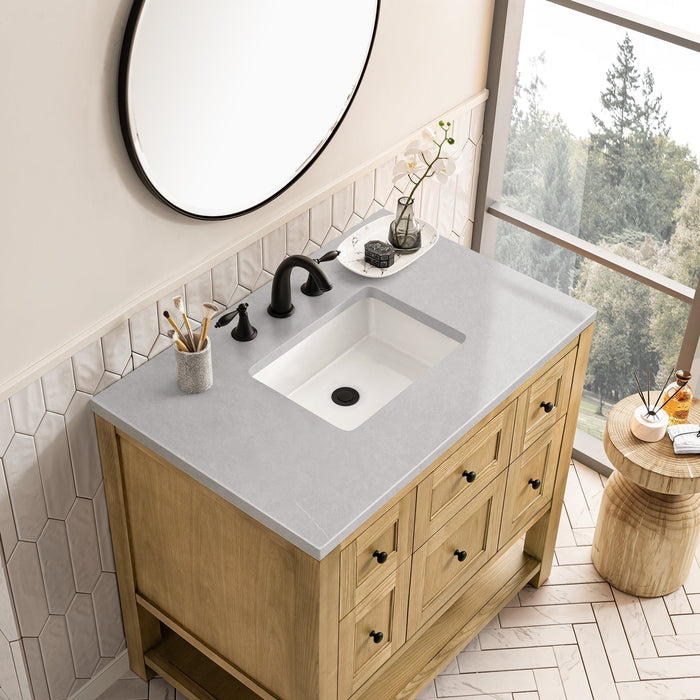 Breckenridge 36" Single Vanity in Light Natural Oak