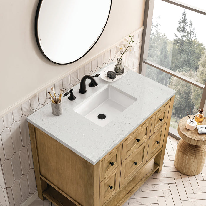 Breckenridge 36" Single Vanity in Light Natural Oak