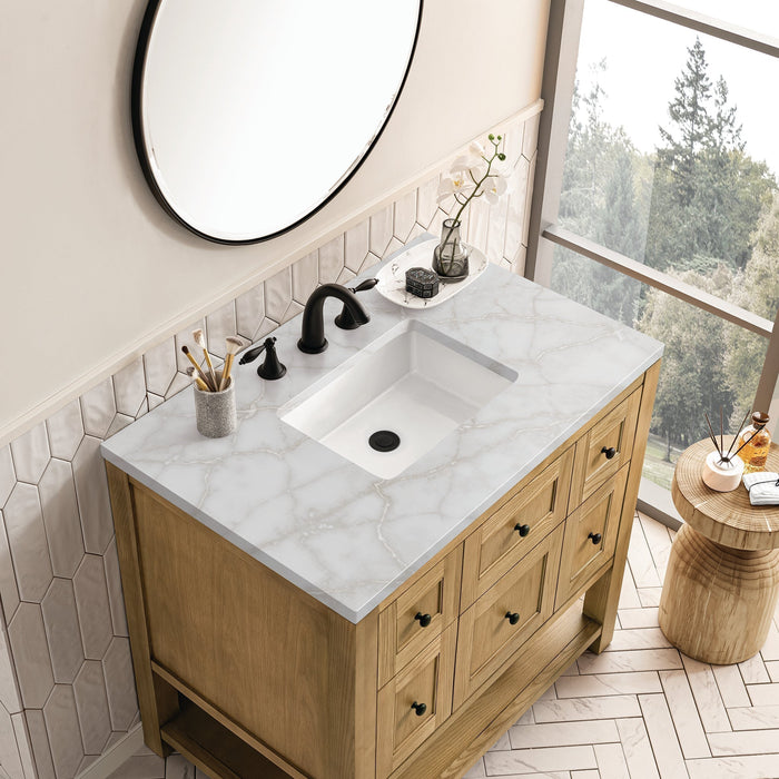 Breckenridge 36" Single Vanity in Light Natural Oak