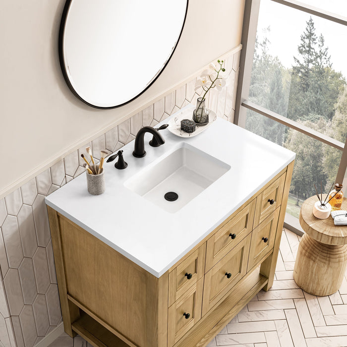 Breckenridge 36" Single Vanity in Light Natural Oak