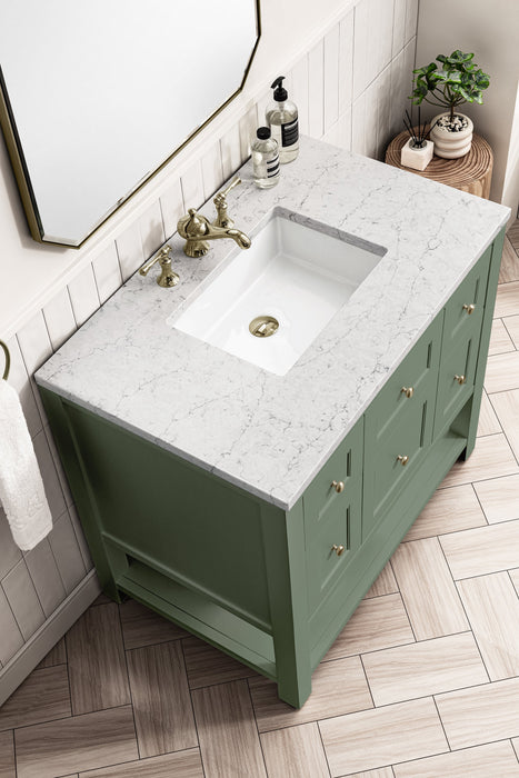 Breckenridge 36" Single Vanity in Smokey Celadon