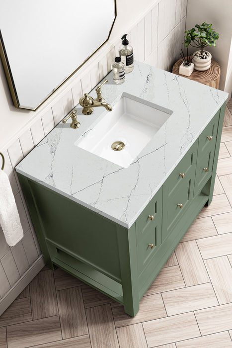 Breckenridge 36" Single Vanity in Smokey Celadon