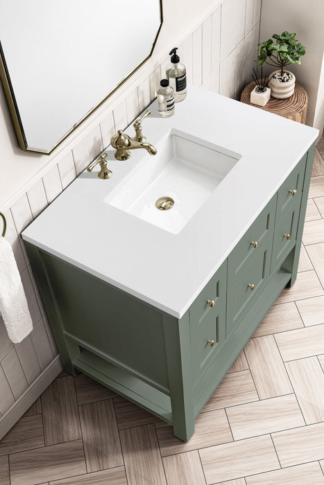 Breckenridge 36" Single Vanity in Smokey Celadon