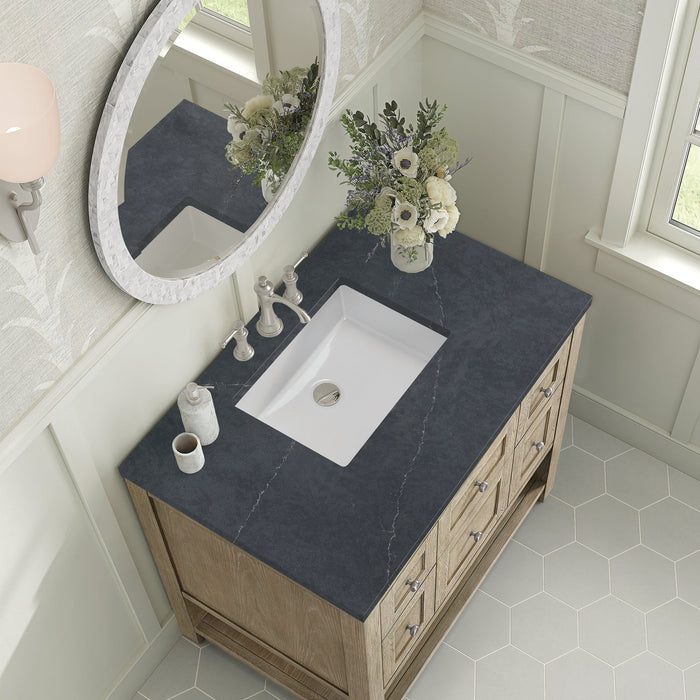 Breckenridge 36" Single Vanity in Whitewashed Oak