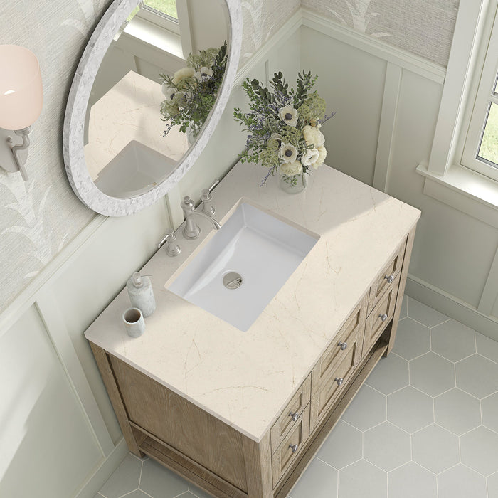 Breckenridge 36" Single Vanity in Whitewashed Oak