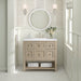 Breckenridge 36" Single Vanity in Whitewashed Oak Single Bathroom Vanity James Martin Vanities Select Your Top 