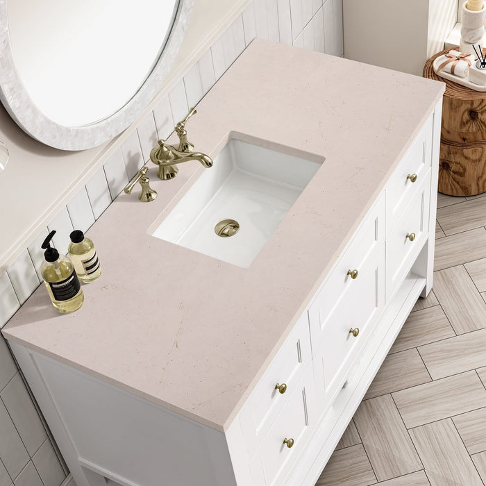 Breckenridge 48" Single Vanity in Bright White