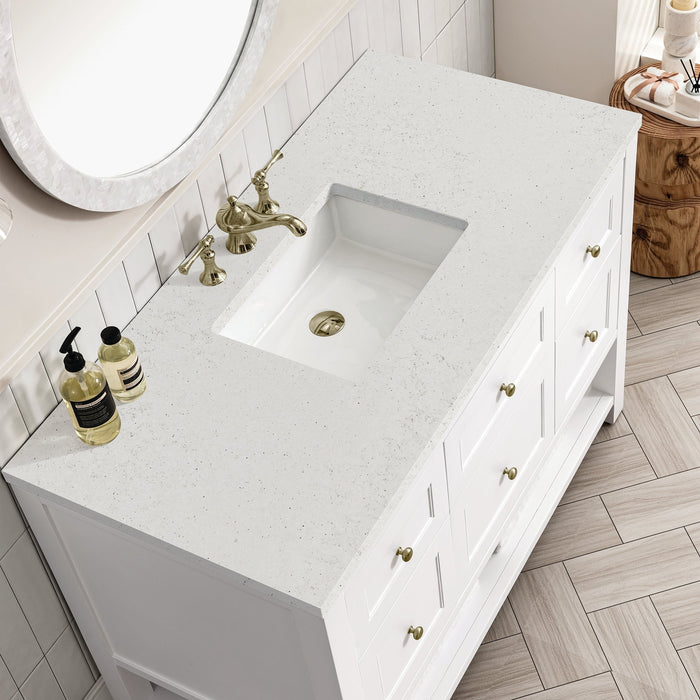 Breckenridge 48" Single Vanity in Bright White