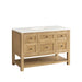 Breckenridge 48" Single Vanity in Light Natural Oak Single Bathroom Vanity James Martin Vanities 