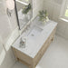 Breckenridge 48" Single Vanity in Whitewashed Oak Single Bathroom Vanity James Martin Vanities White Zeus Quartz 