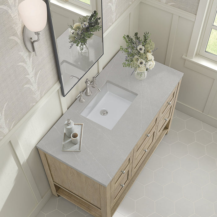 Breckenridge 48" Single Vanity in Whitewashed Oak