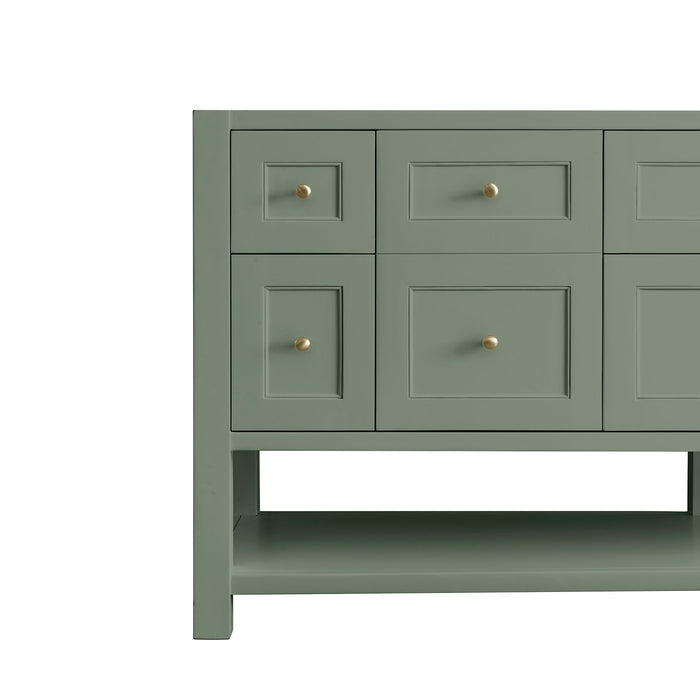 Breckenridge 72" Double Vanity in Smokey Celadon