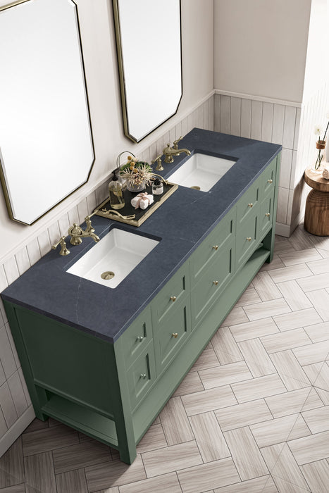 Breckenridge 72" Double Vanity in Smokey Celadon