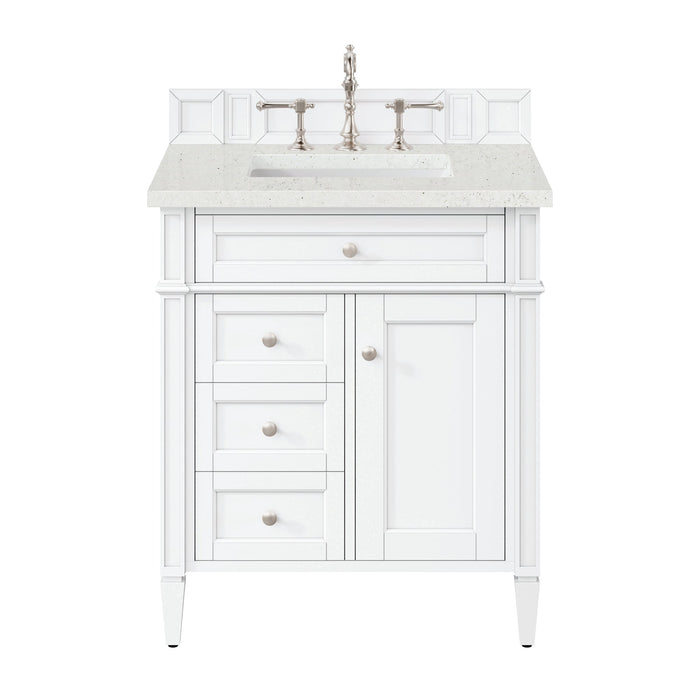 Brittany 30" Single Bathroom Vanity in Bright White