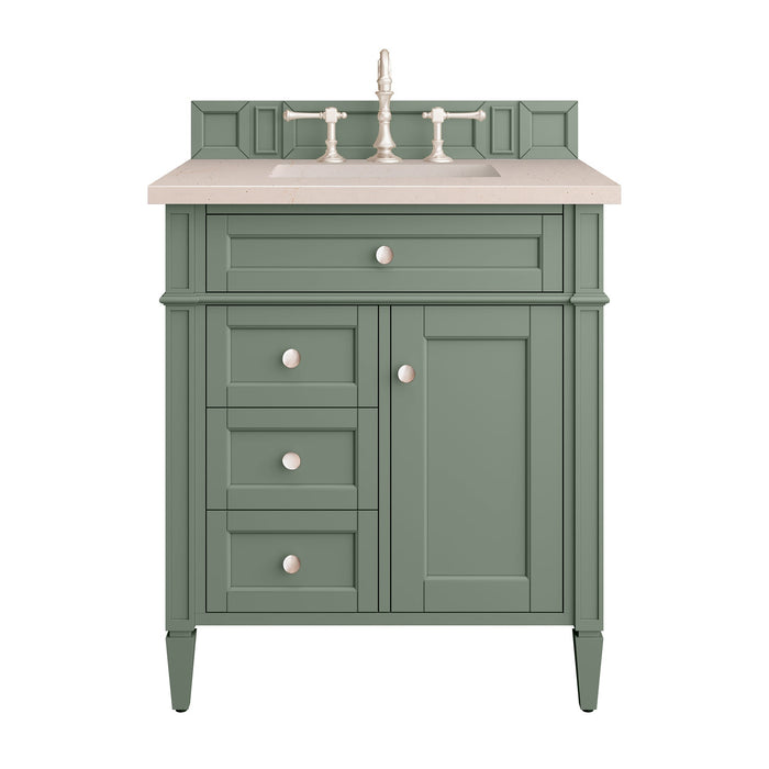 Brittany 30" Single Bathroom Vanity in Smokey Celadon