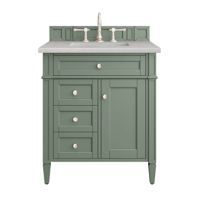 Brittany 30" Single Bathroom Vanity in Smokey Celadon