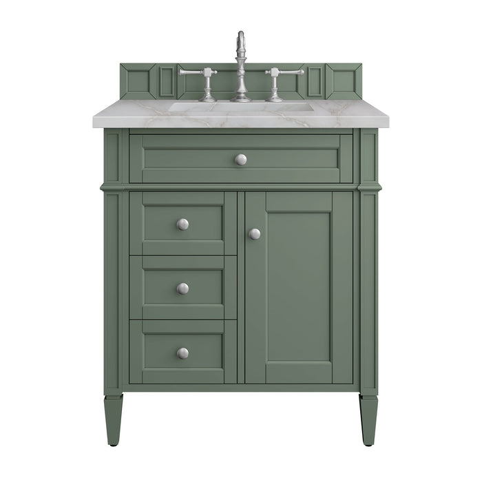 Brittany 30" Single Bathroom Vanity in Smokey Celadon