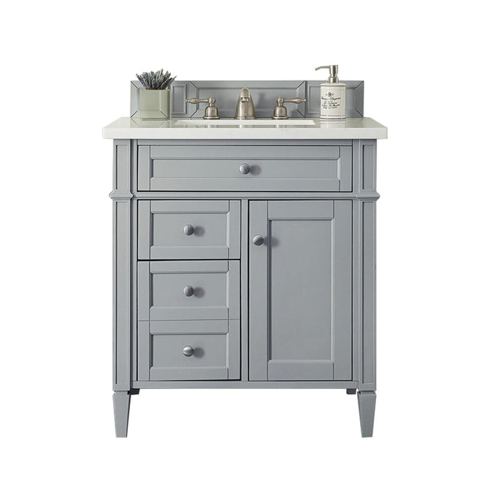 Brittany 30" Single Bathroom Vanity in Urban Gray