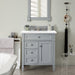 Brittany 30" Single Bathroom Vanity in Urban Gray Single Bathroom Vanity James Martin Vanities Select Your Top 